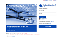 Tablet Screenshot of cybermedisoft.com